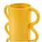 CosmoLiving by Cosmopolitan Bright Ceramic Wavy Handle Vase Set